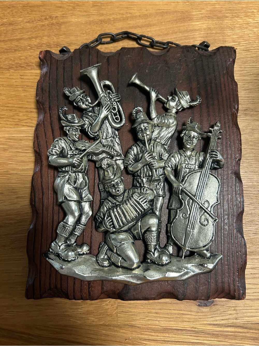 Vintage West German Polka Band Plaque